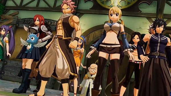 Fairy Tail debutta all'EGX 2019 con un nuovo video gameplay