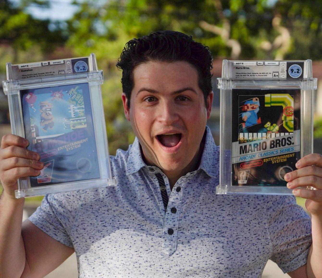 Un dentista spende più di un milione di dollari per 40 videogiochi rarissimi