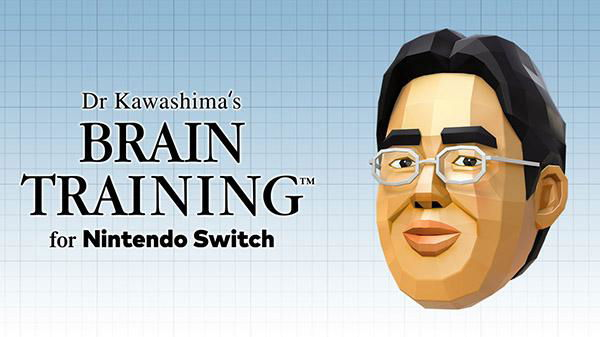 Poster di Brain Training del Dr. Kawashima per Nintendo Switch