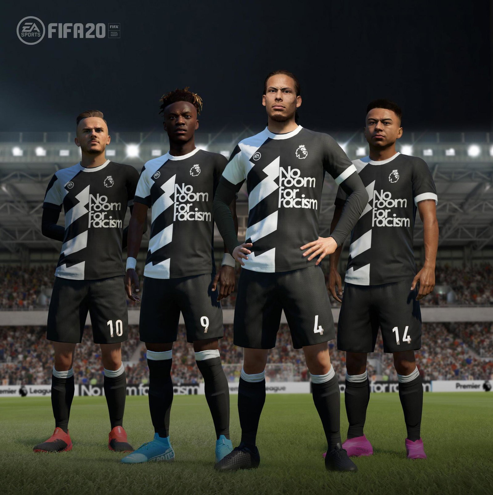 FIFA 20 contro il razzismo: kit speciale "No room for racism" in arrivo