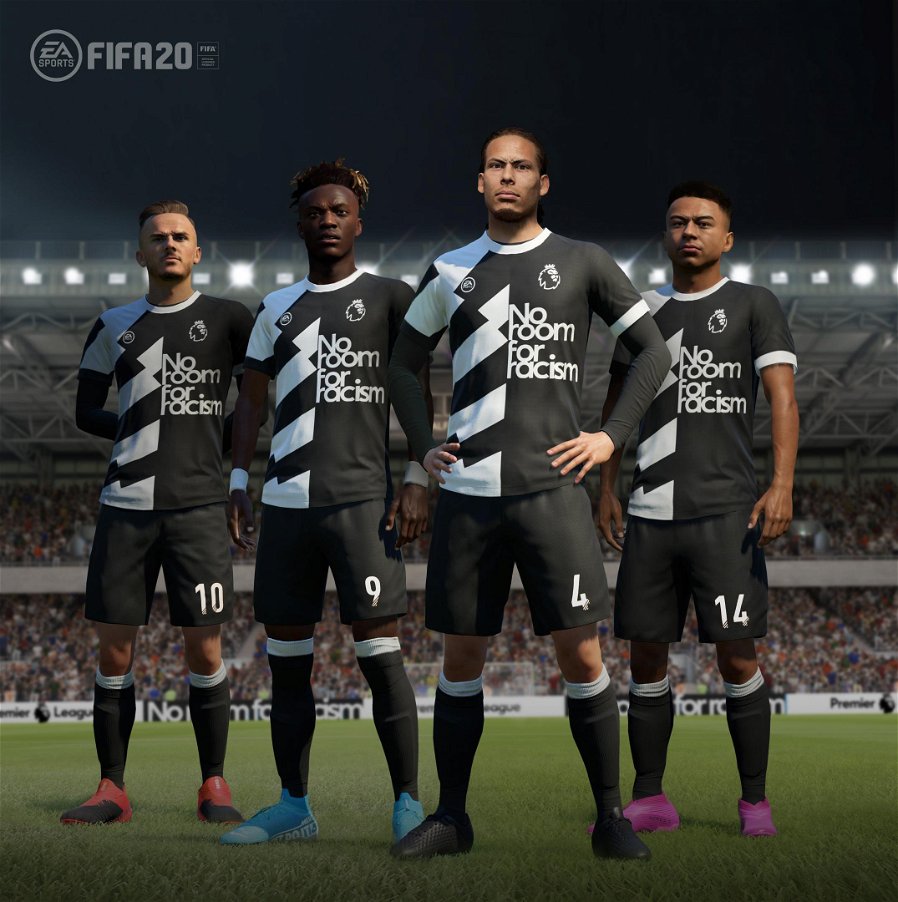 Immagine di FIFA 20 contro il razzismo: kit speciale "No room for racism" in arrivo