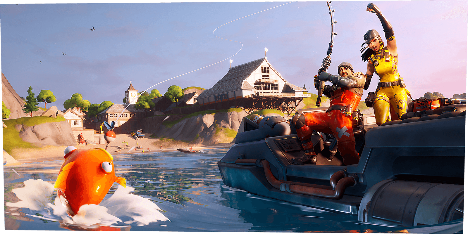 Fortnite Capitolo 2, un video mostra armi, skin ed emote
