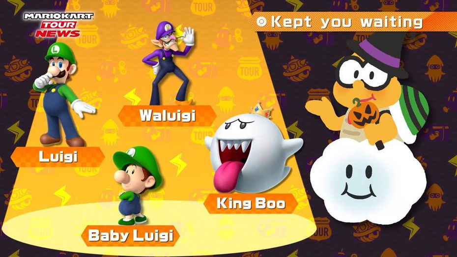 Immagine di Mario Kart Tour: Un nuovo trailer presenta i contenuti del Tour di Halloween