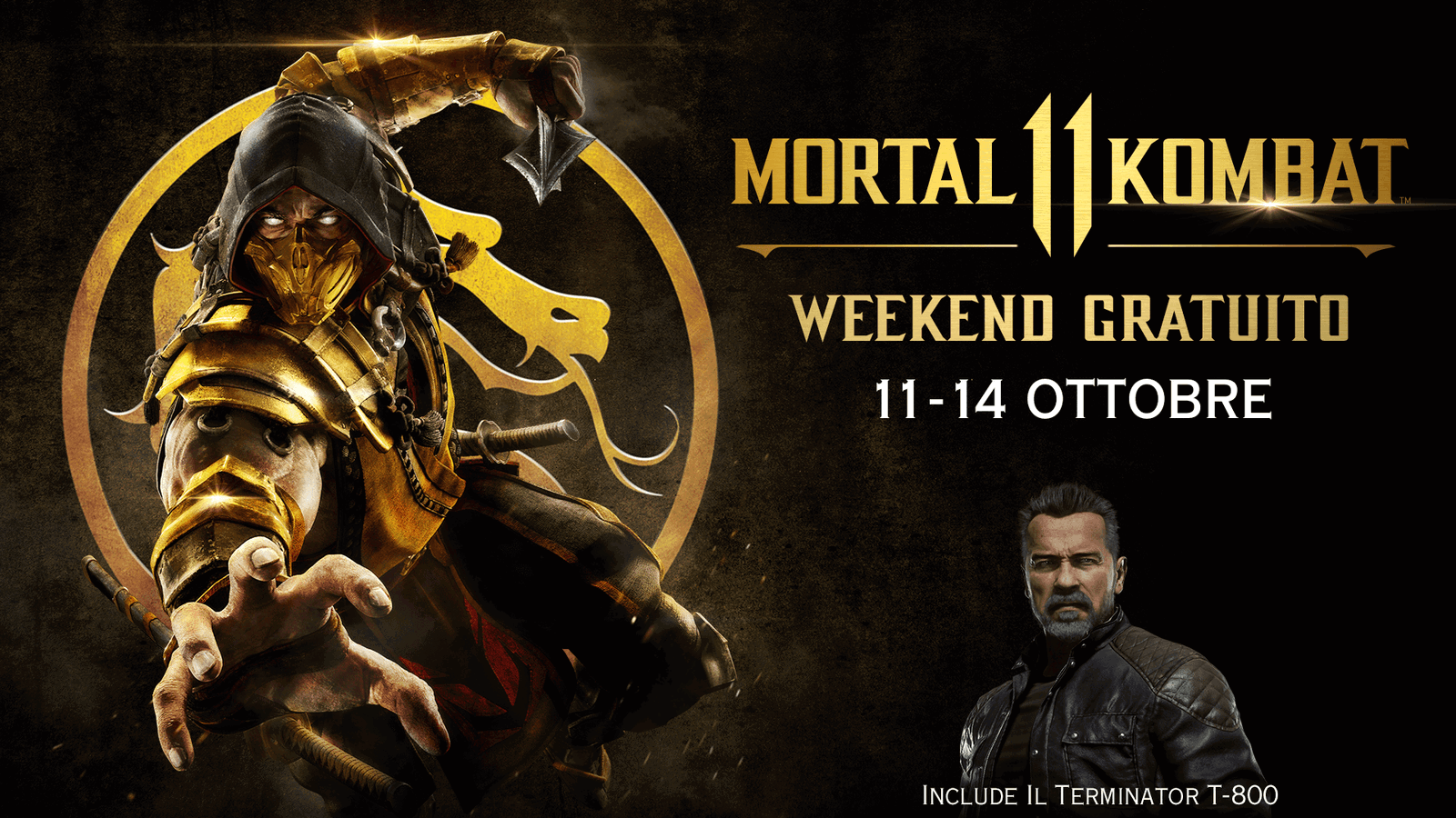 Arriva il weekend gratuito con Mortal Kombat 11