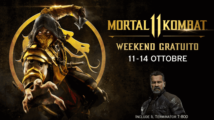 Arriva il weekend gratuito con Mortal Kombat 11