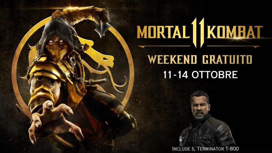 Immagine di Arriva il weekend gratuito con Mortal Kombat 11