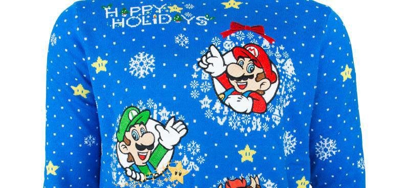 Immagine di Arrivano i maglioni di Natale ufficiali di Nintendo