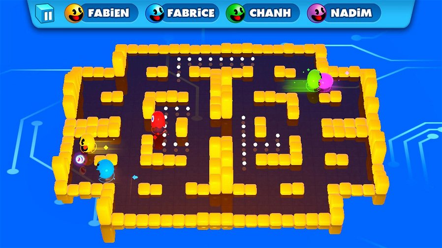 Immagine di Pac-Man Party Royale disponibile da oggi su Apple Arcade