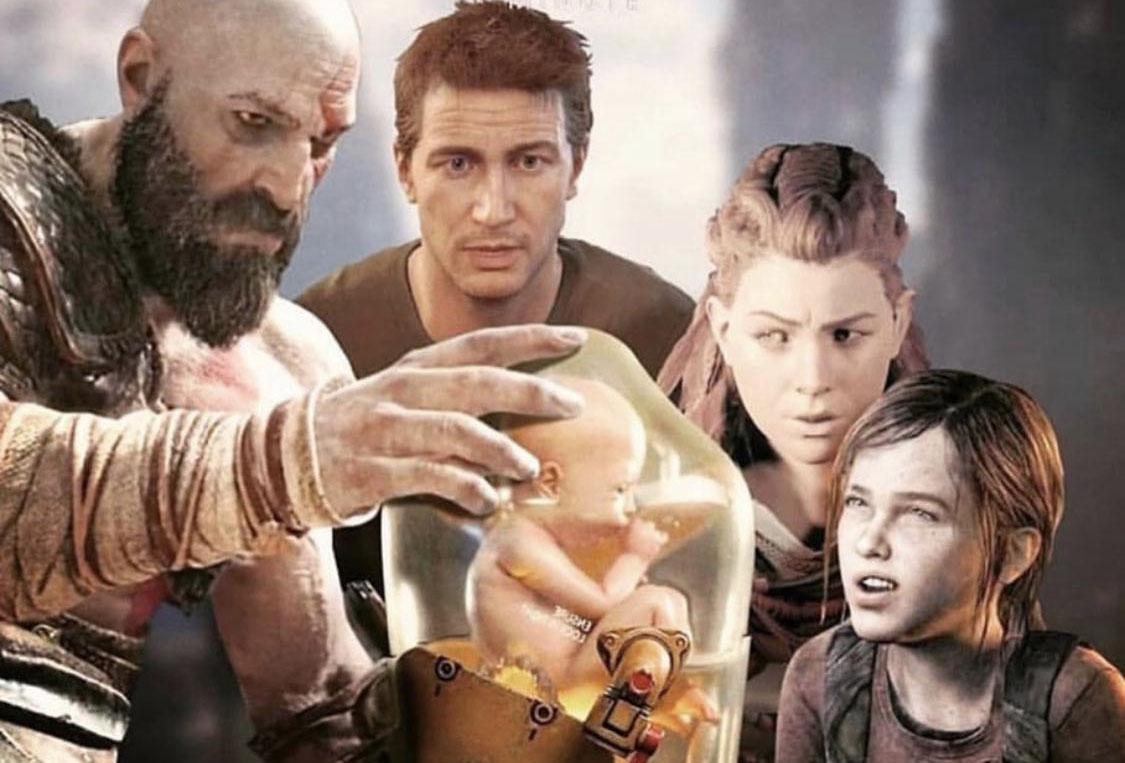 Fan realizzano un'immagine che mette insieme le esclusive PlayStation