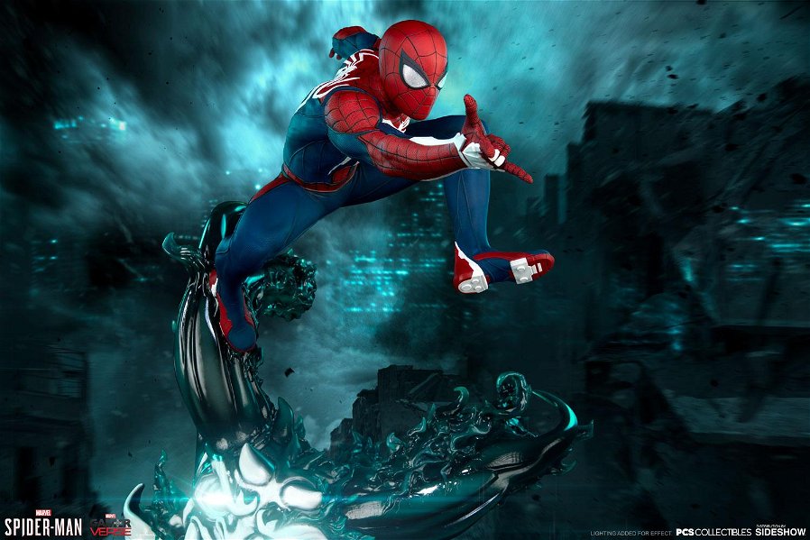 Immagine di Una (costosissima) statuetta celebra Marvel's Spider-Man
