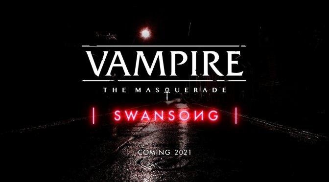 Annunciato Vampire The Masquerade Swansong, in arrivo nel 2021