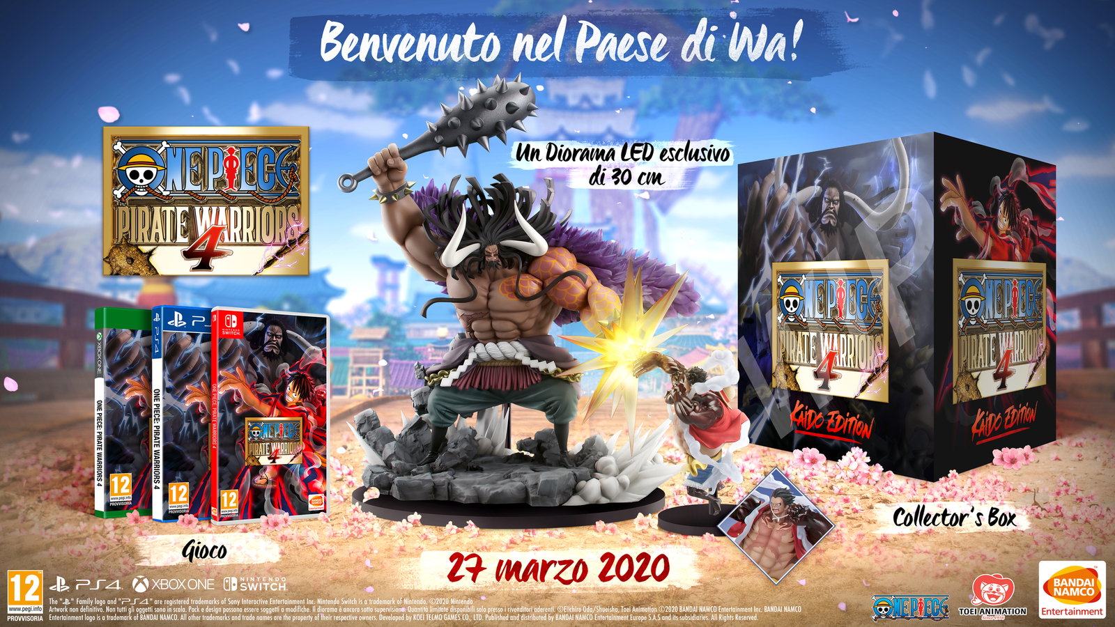Svelati i bonus preorder di One Piece Pirate Warriors 4