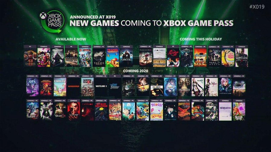 Immagine di Xbox Game Pass, 50 nuovi titoli annunciati: ci sono The Witcher 3, Darksiders III