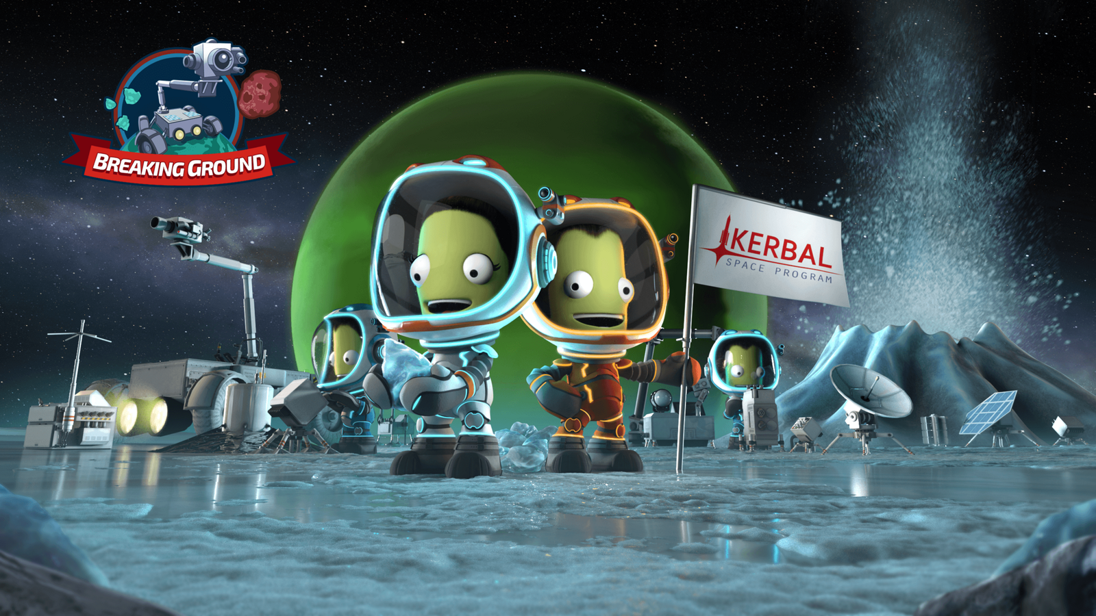 Kerbal Space Program: Breaking Ground uscirà su console questo dicembre