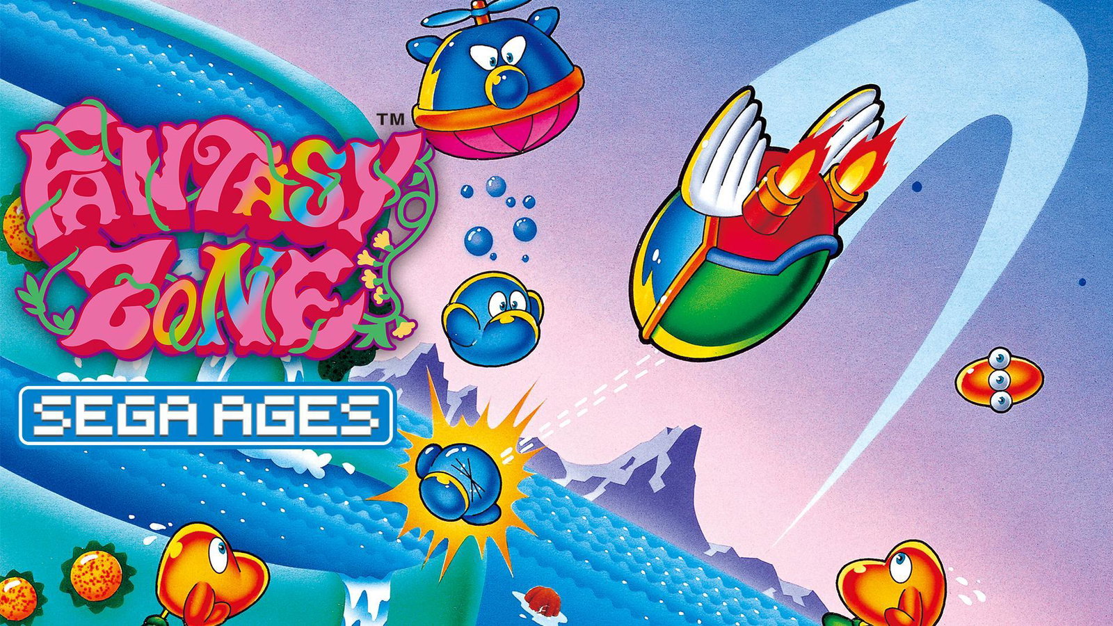 SEGA Ages: Fantasy Zone, nuovo video dal gioco