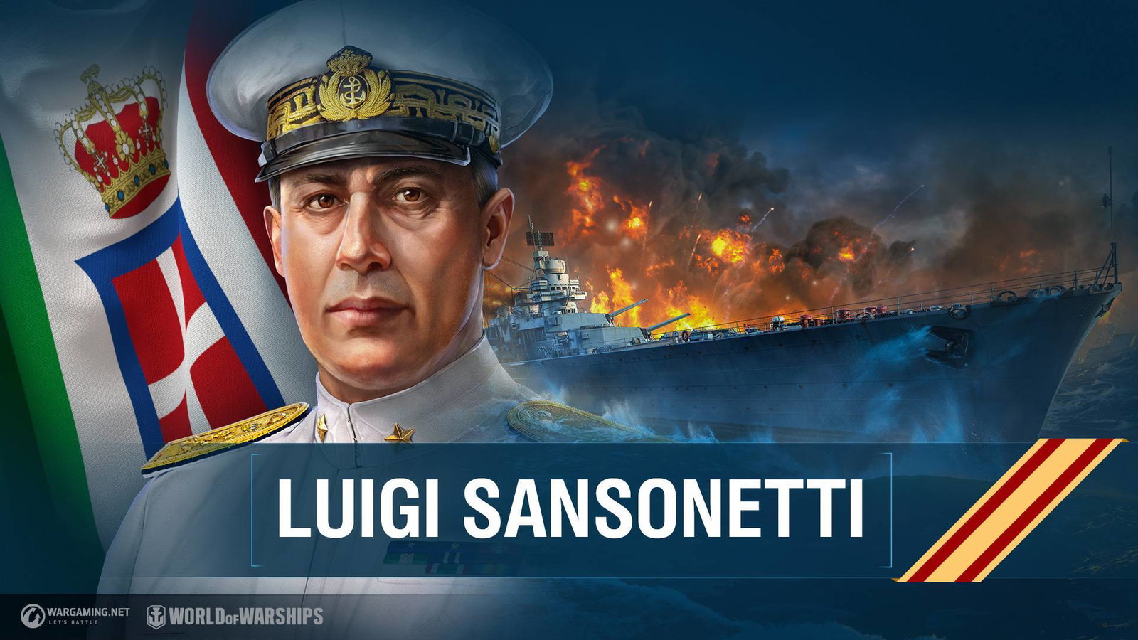 Il nuovo aggiornamento di World Of Warships introduce una linea di incrociatori italiani