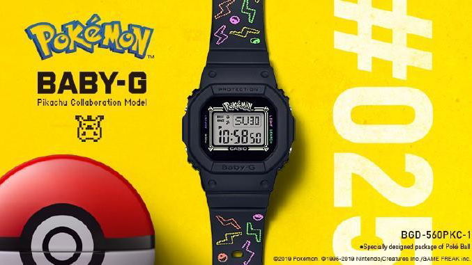 Baby-G dedica un modello ai Pokemon per celebrare i suoi primi 25 anni