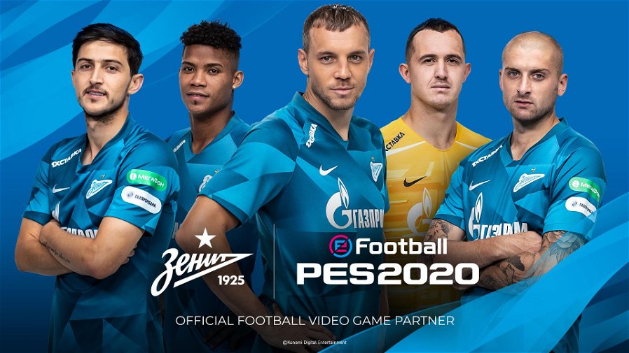 Immagine di eFootball PES 2020: Zenit San Pietroburgo si aggiunge alle squadre partner