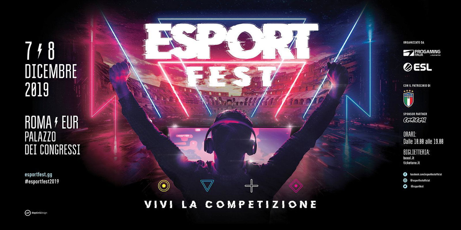 Roma torna ad essere la capitale del gaming con EsportFest