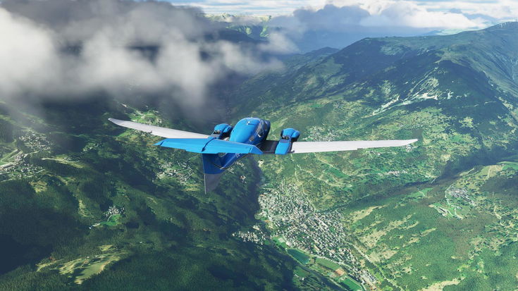 Microsoft Flight Simulator, due video dalla tech alpha