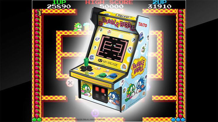 My Arcade Bubble Bobble: si ritorna bambini con i cabinati! - Recensione