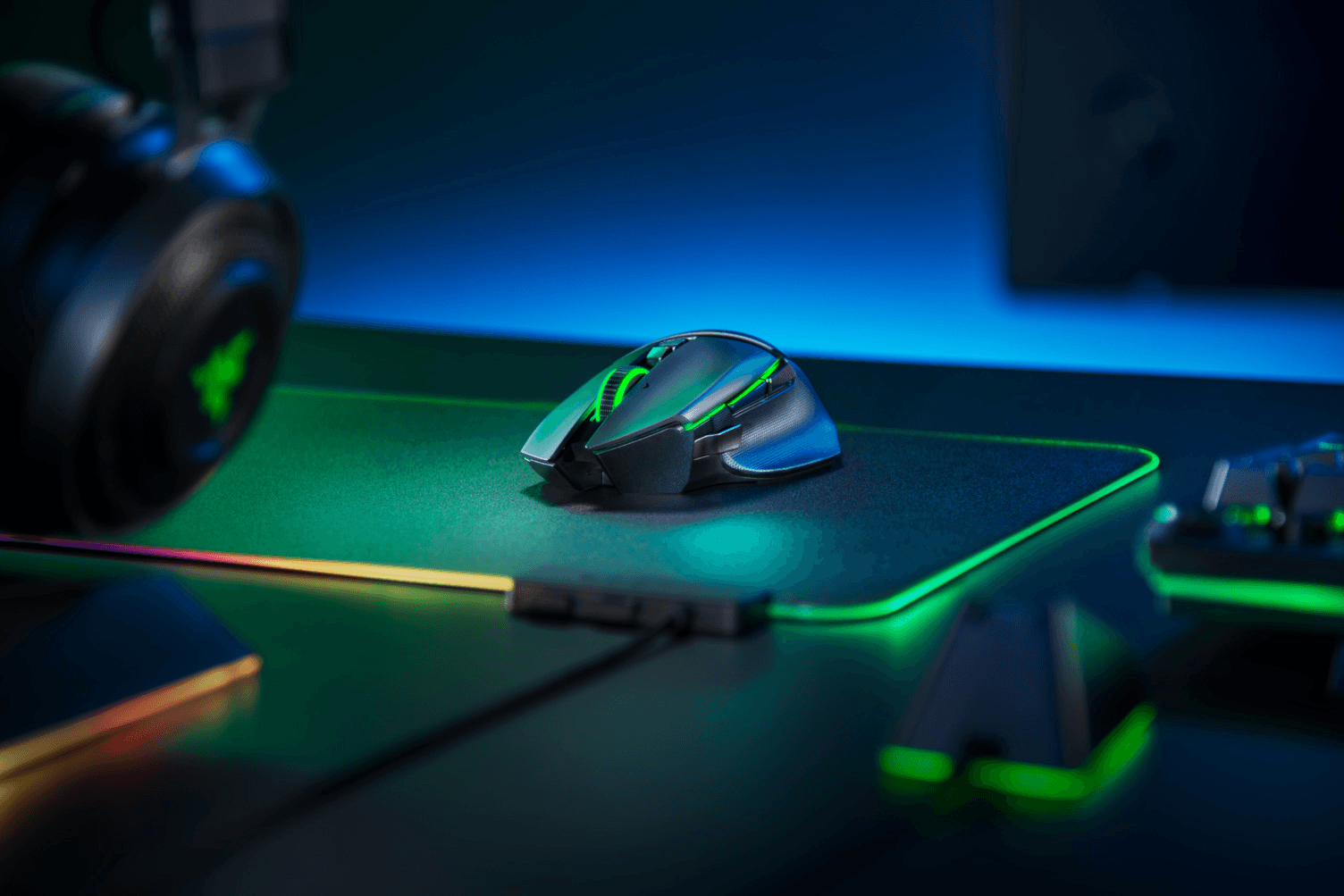 Razer presenta la nuova linea di mouse wireless Basilisk