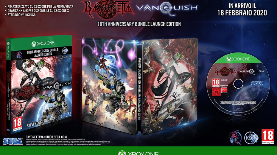 Immagine di Bayonetta e Vanquish arrivano su PS4 e Xbox One il 18 febbraio