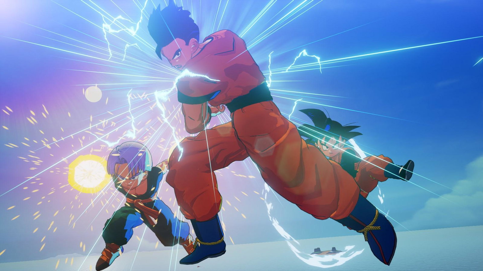 Goten, Trunks ed Android 18 protagonisti delle nuove immagini di Dragon Ball Z Kakarot