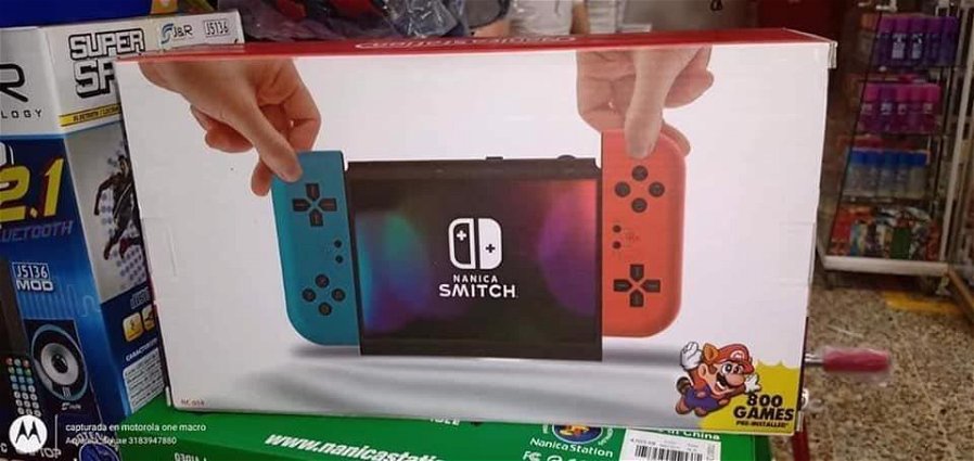Immagine di Uno sguardo a Nanica Switch, la versione contraffatta di Nintendo Switch