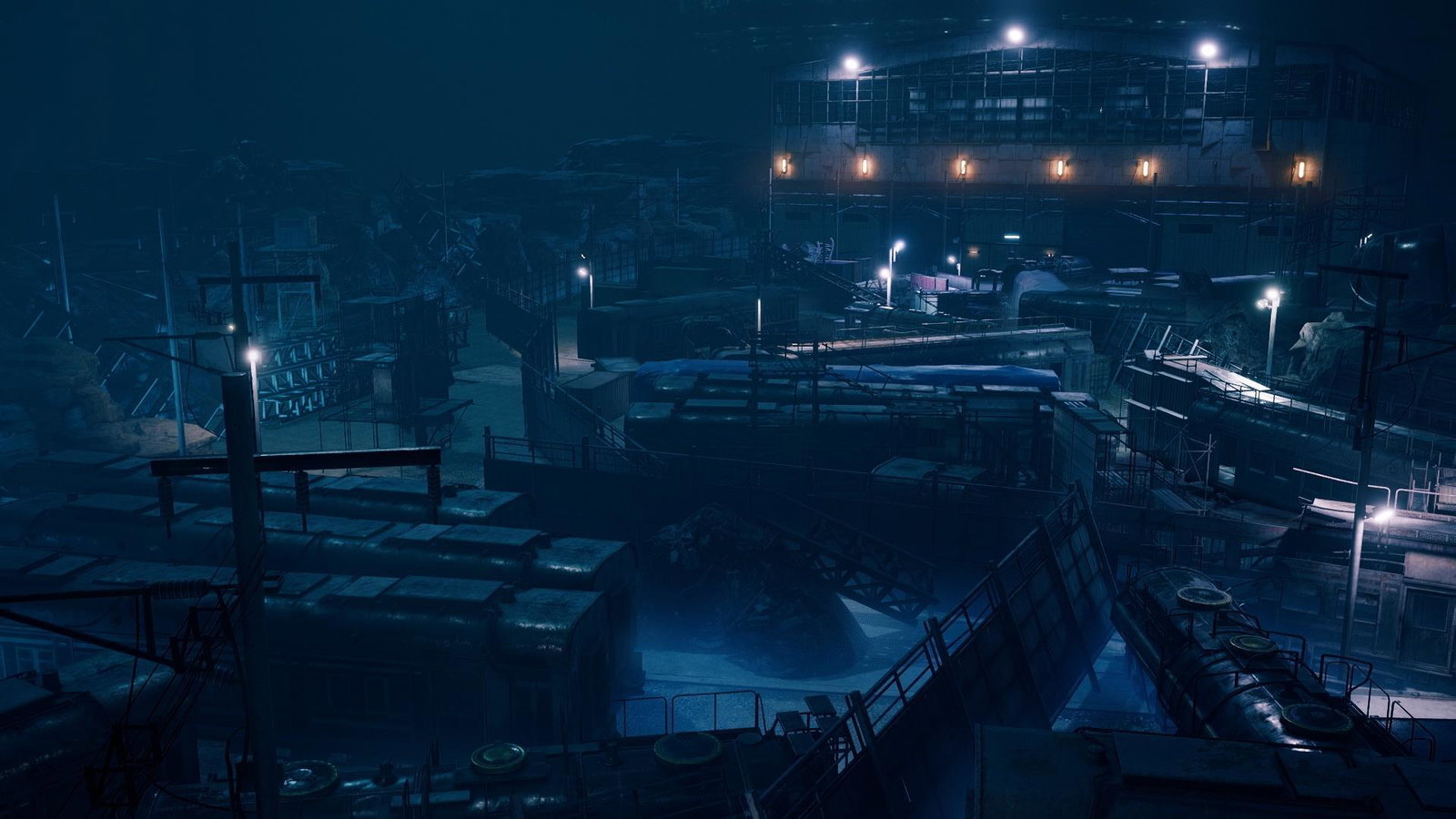 Final Fantasy VII Remake: "più dialoghi e sequenze di storia". L'esempio del cimitero dei treni