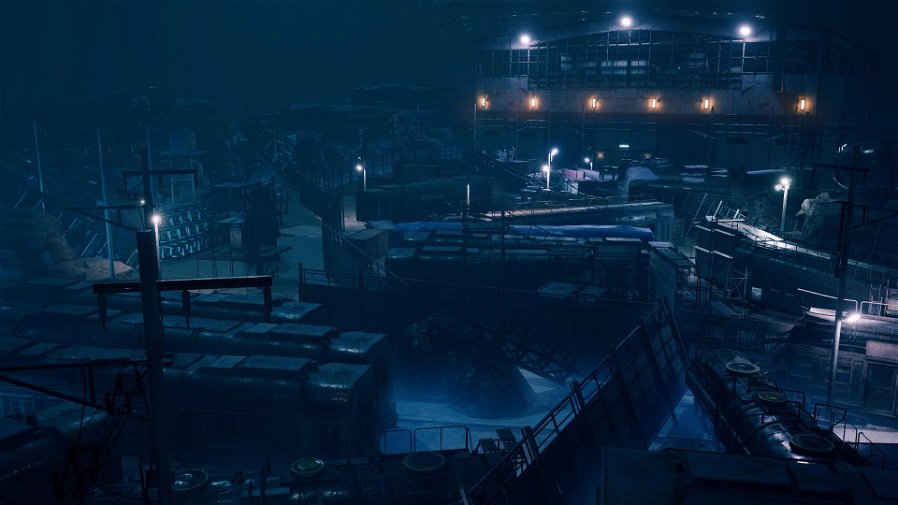 Immagine di Final Fantasy VII Remake: "più dialoghi e sequenze di storia". L'esempio del cimitero dei treni
