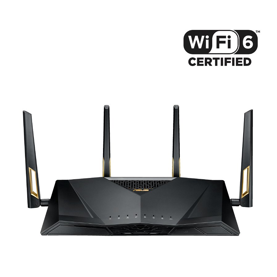 Immagine di ASUS RT-AX88U certificato dalla Wi-Fi Alliance come router Wi-Fi 6