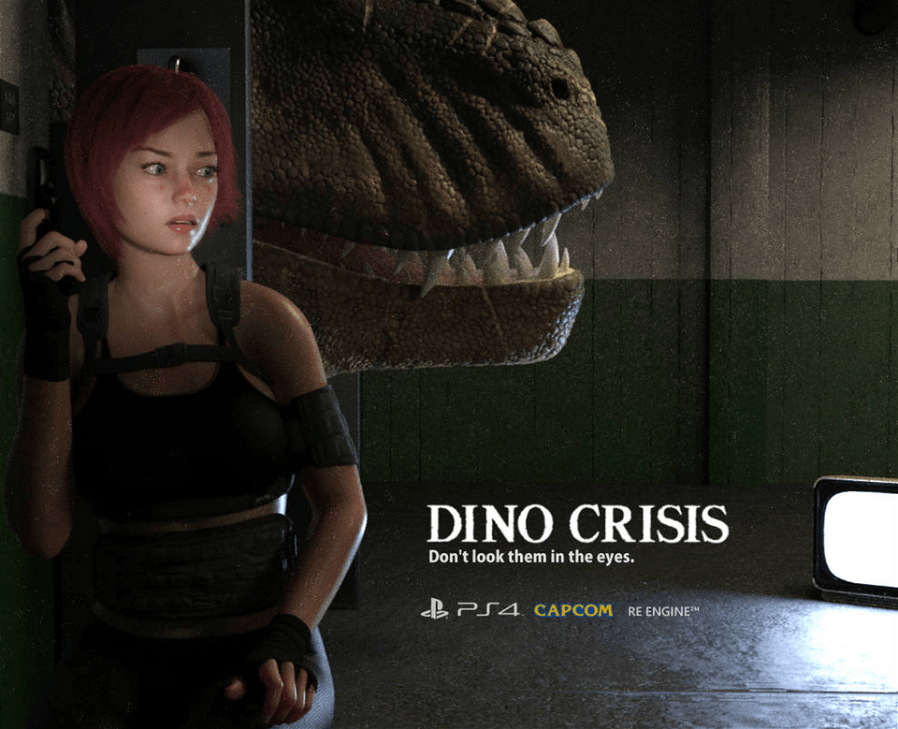 Immagine di Dino Crisis Remake, un fan immagina il poster