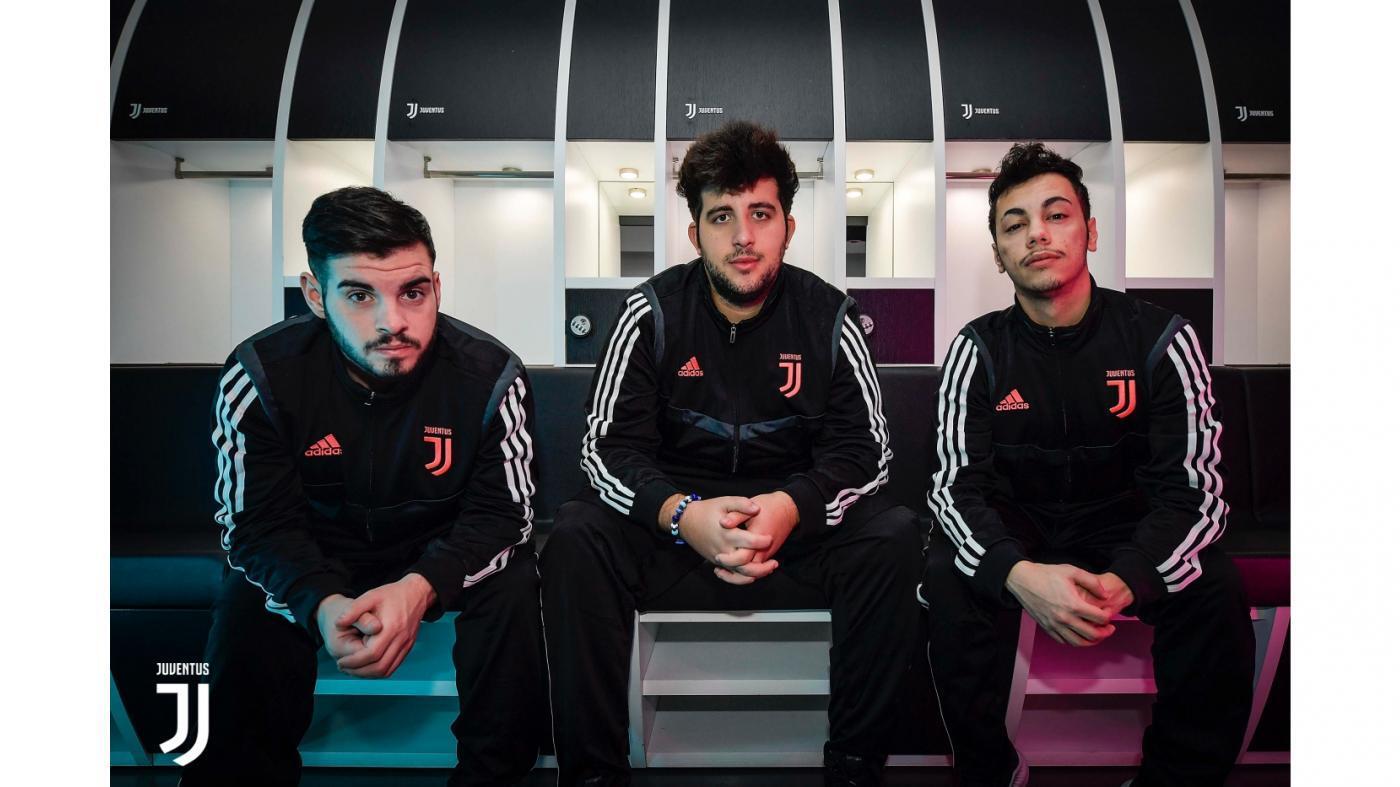 La Juventus presenta i tre giocatori del team eSport di eFootball.Pro