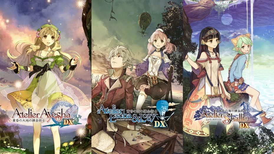 Immagine di Atelier Dusk Trilogy Deluxe Pack disponibile da oggi