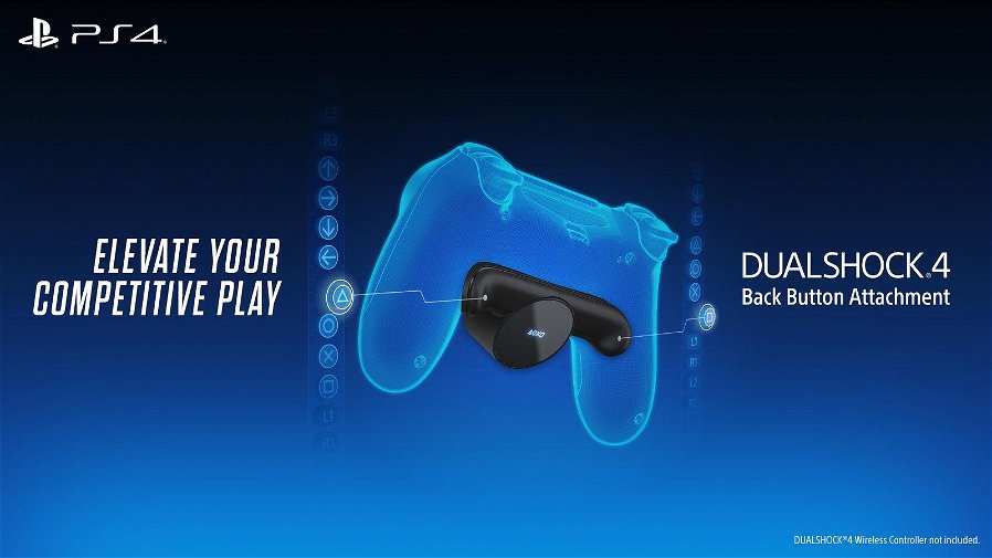 Immagine di DualShock 4, Sony svela l'attacco posteriore tasti per il gaming competitivo