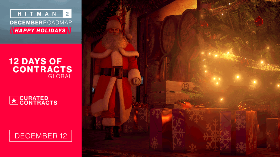 Immagine di Pronti a festeggiare il Natale con le novità di Hitman 2?