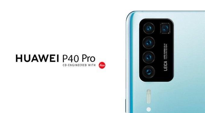 Un'immagine svela le cinque fotocamere di Huawei P40