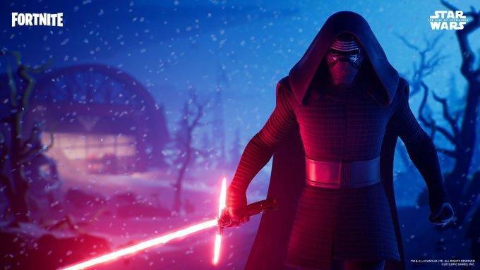 Immagine di Fortnite x Star Wars, arriva anche Kylo Ren