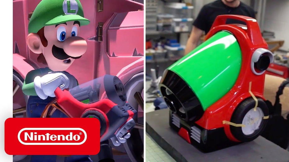 Immagine di Luigi's Mansion 3, la replica (perfetta) del Poltergust G-00