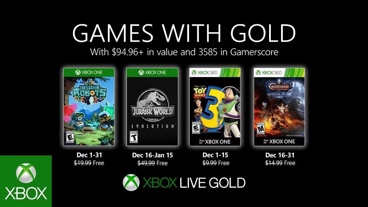 Games With Gold: Ultimo giorno per Insane Robots e Castlevania Mirror Of Fate HD