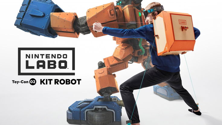 Anche Nintendo Labo presenzierà a Io, Robotto