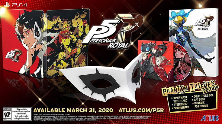 Persona 5 Royal esce il 31 marzo 2020