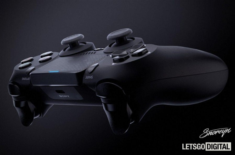 Immagine di Controller di PlayStation 5, nuovo brevetto: tasti posteriori e impugnature adattabili