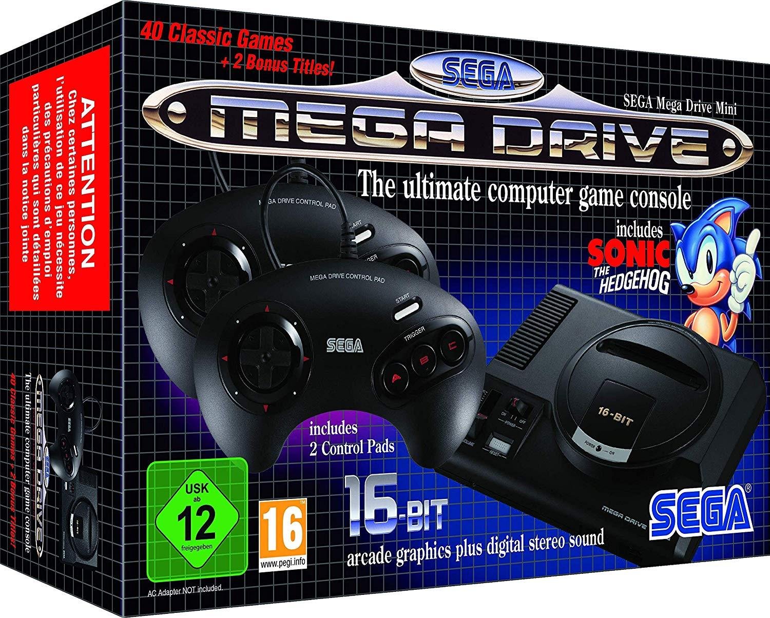 SEGA Mega Drive Mini in saldo su Amazon