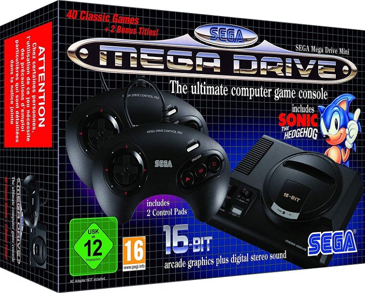 Immagine di SEGA Mega Drive Mini in saldo su Amazon