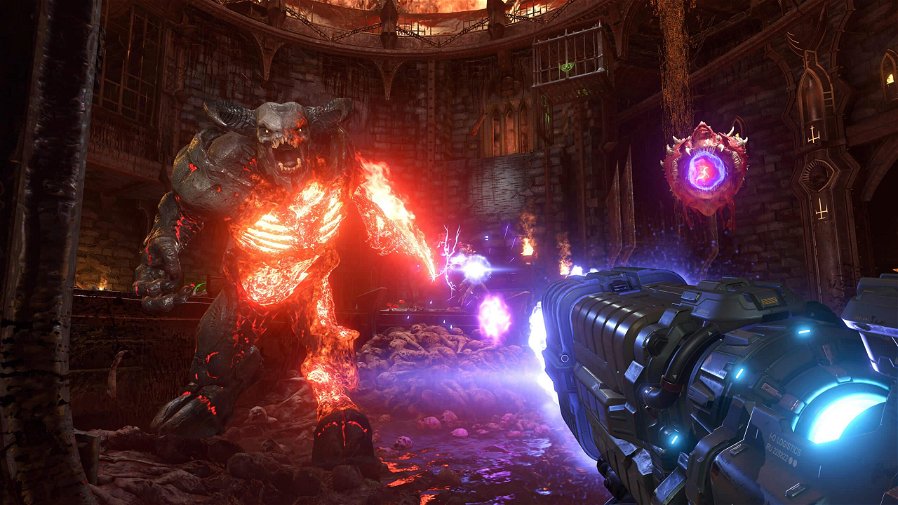 Immagine di Doom Eternal a 60 fps su tutte le console (ma senza HDR sulla vecchia Xbox One)