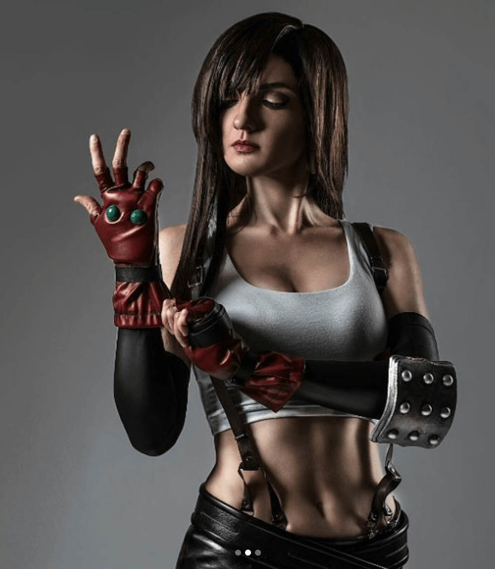 Una cosplayer russa realizza una splendida Tifa Lockhart da Final Fantasy VII Remake