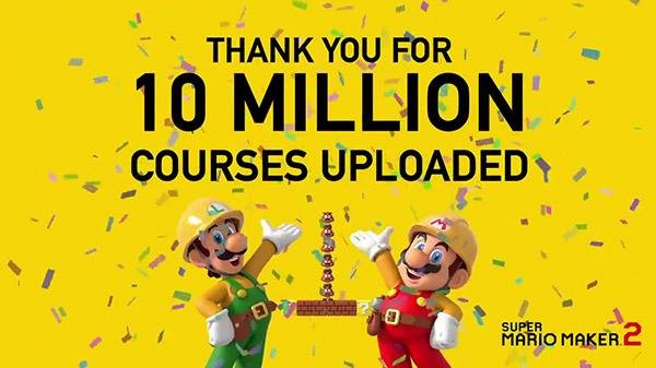Super Mario Maker 2 raggiunge i 10 milioni di livelli caricati dai giocatori