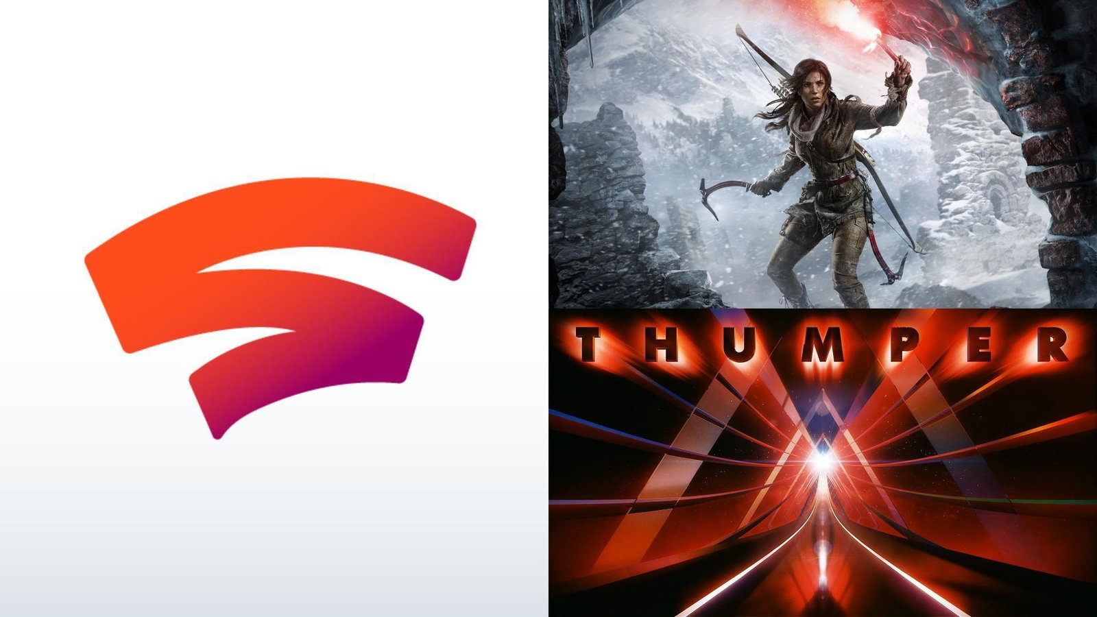 Rise of The Tomb Raider e Thumper ora disponibili gratuitamente per gli abbonati Stadia Pro